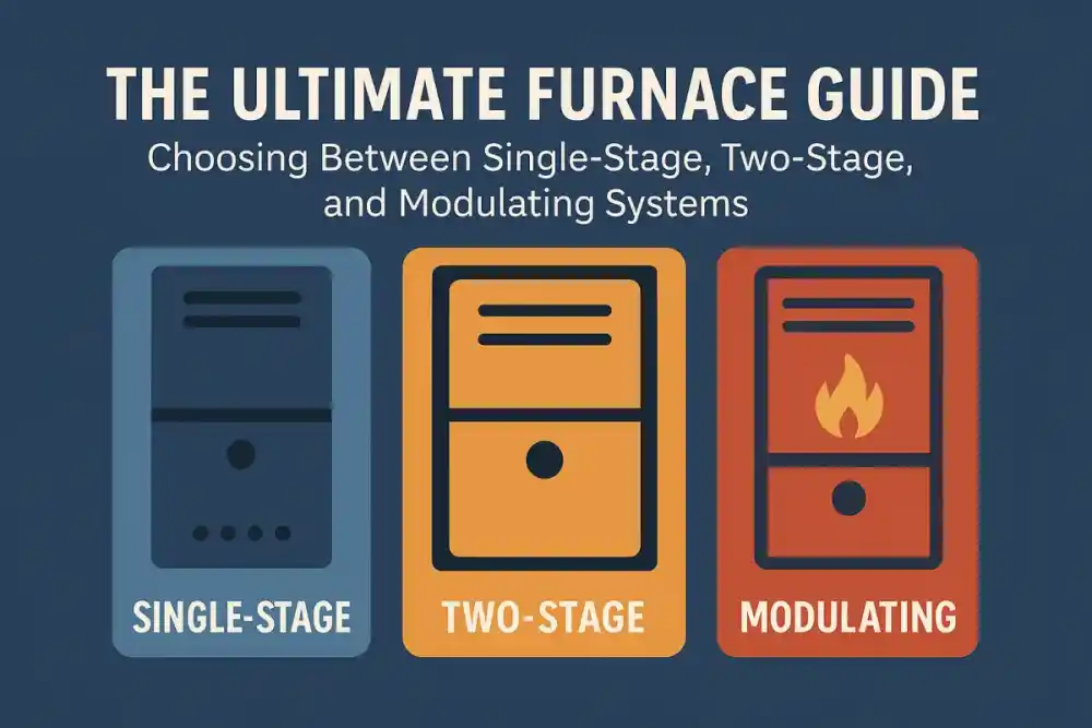 Choosing Between Single-Stage, Two-Stage, and Modulating Systems