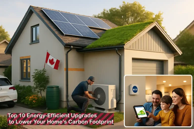 Top 10 Energy-Efficient Upgrades to Lower Your Home’s Carbon Footprint