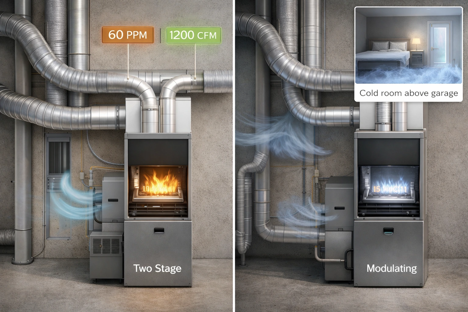 2 Stage Furnace vs Modulating Furnace