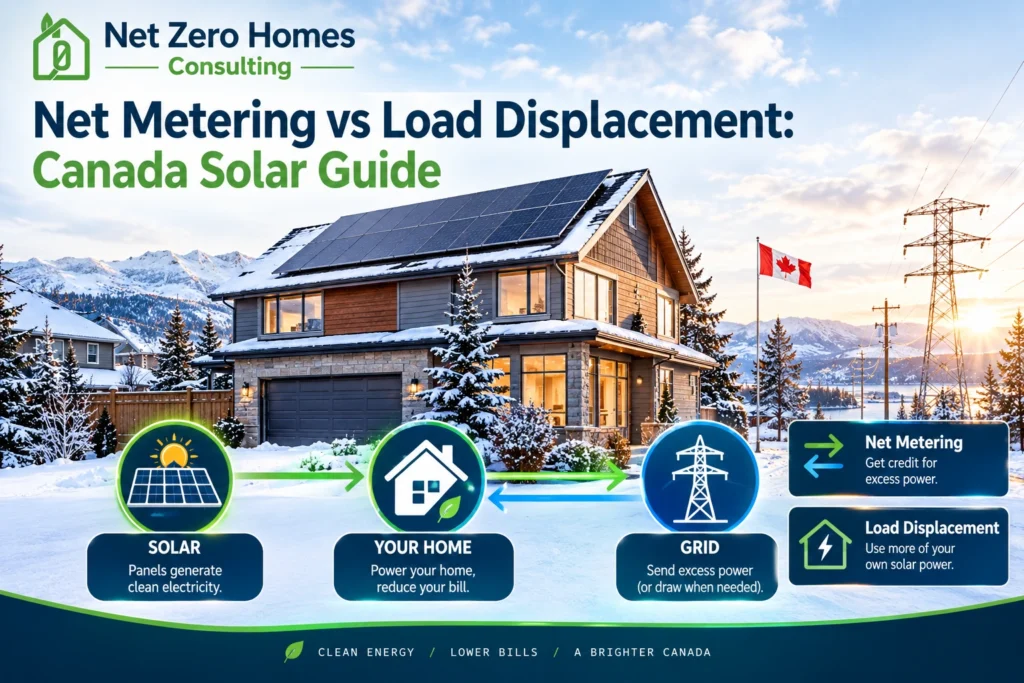 Net Metering vs Load Displacement: What Canadian Homeowners Need to Know