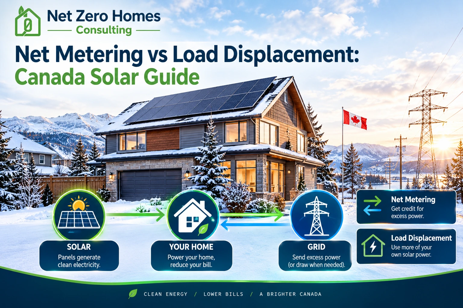 Net Metering vs Load Displacement: What Canadian Homeowners Need to Know