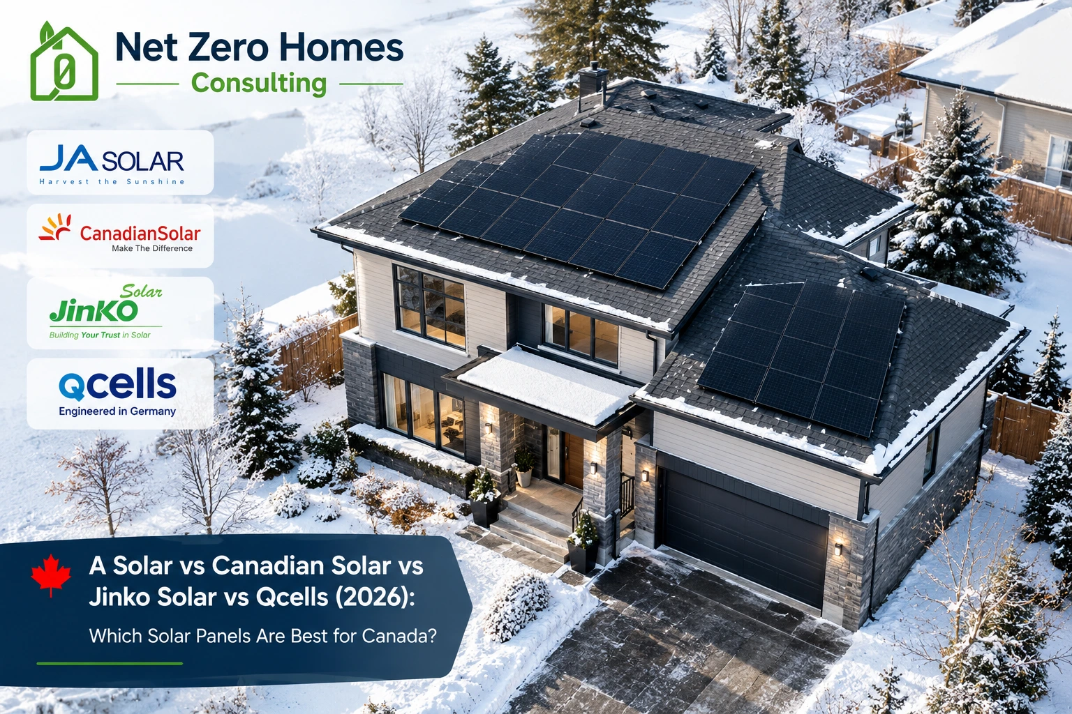 The four brands we are comparing—JA Solar, Canadian Solar, Jinko Solar, and Qcells—are all global Tier-1 manufacturers