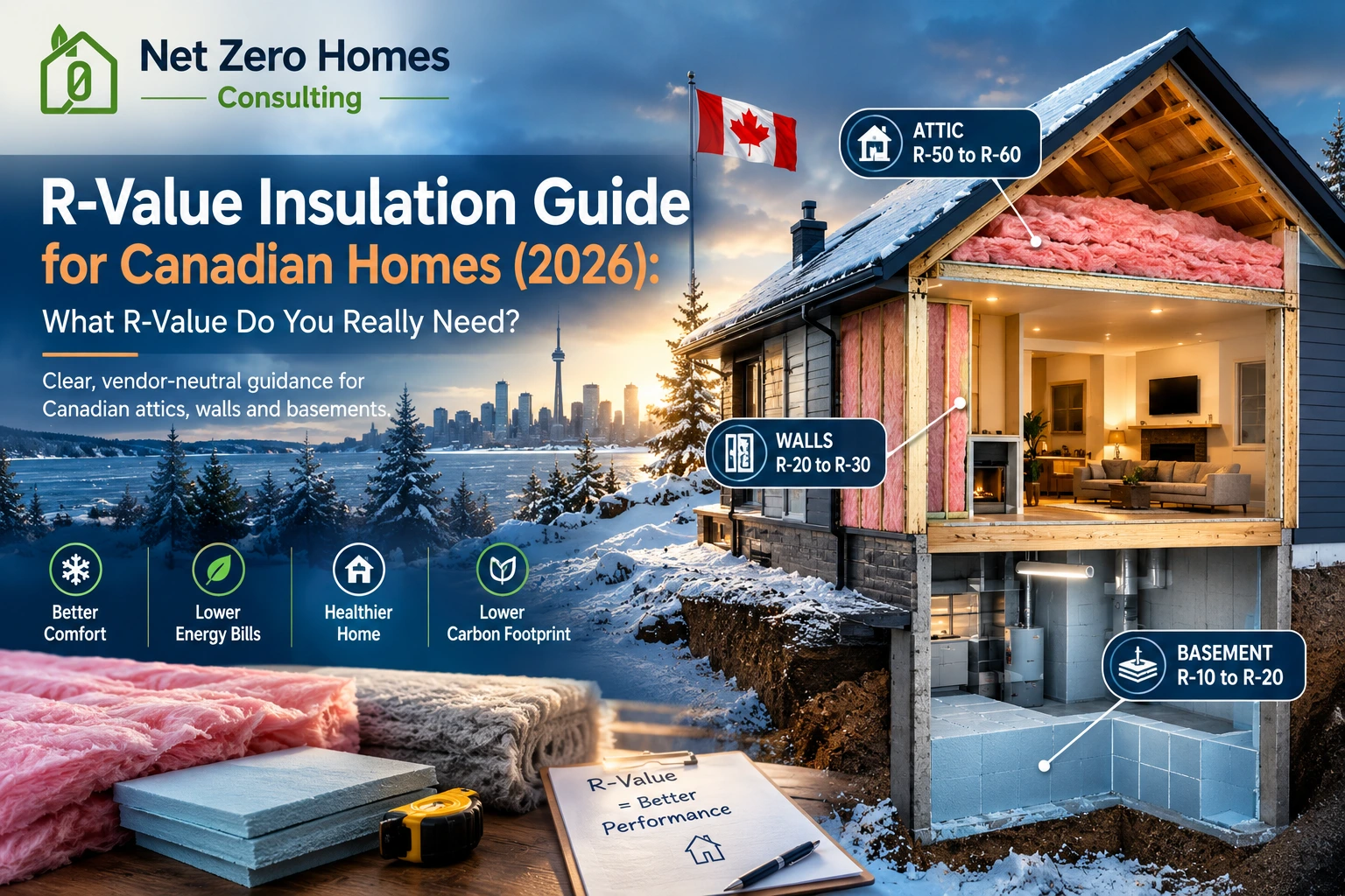 R-value insulation guide for Canadian homes